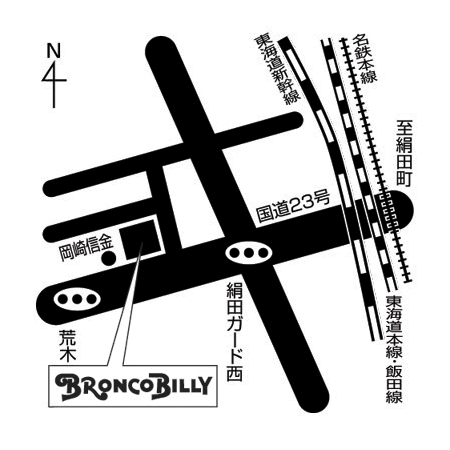 豊橋花田店 周辺MAP