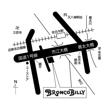 弥富店 周辺MAP