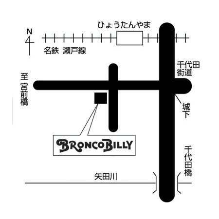 守山店 周辺MAP