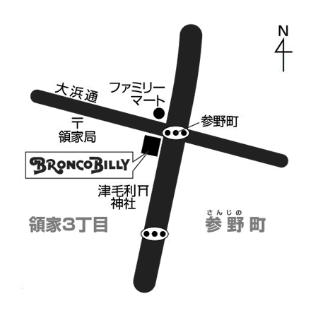 浜松参野店 周辺MAP